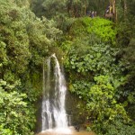 Zipping over a Waterfall