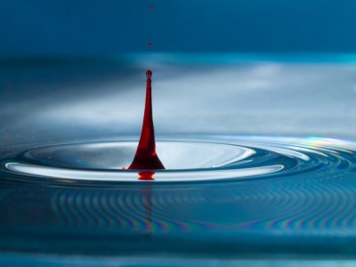Colorful Water Drop
